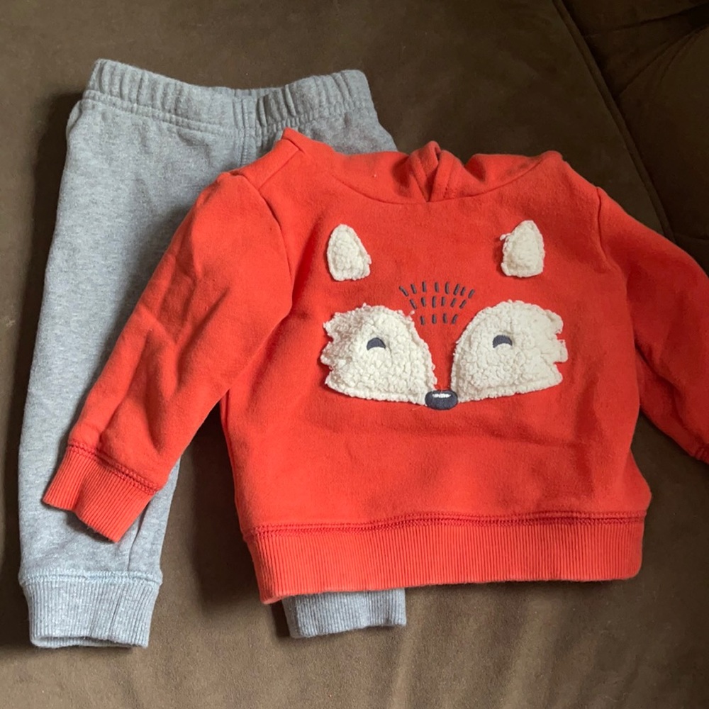 Sweat suit pants outfit set